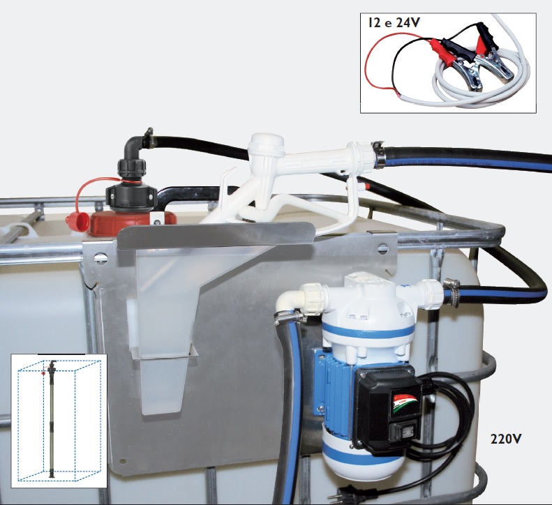 12-24-220V UREA-AdBlue pumps (for 1000 Litres tanks) – Maestri srl Officine  meccaniche