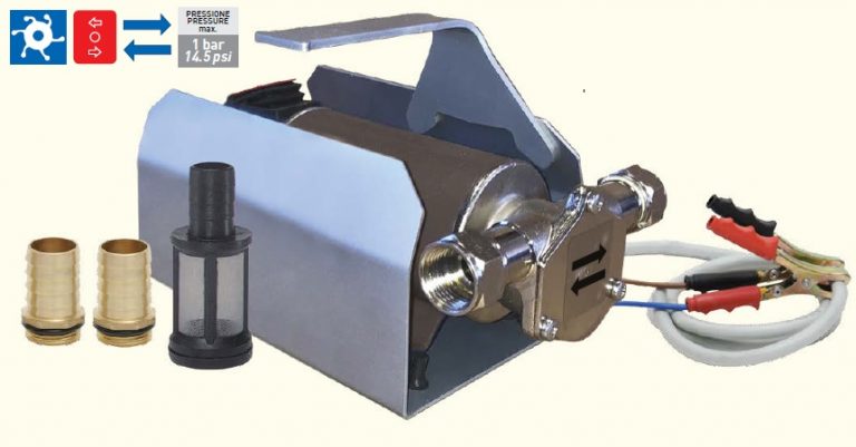 Grafner 12V elektrische Ölabsaugpumpe, 60 Watt - 1,2 Liter/min