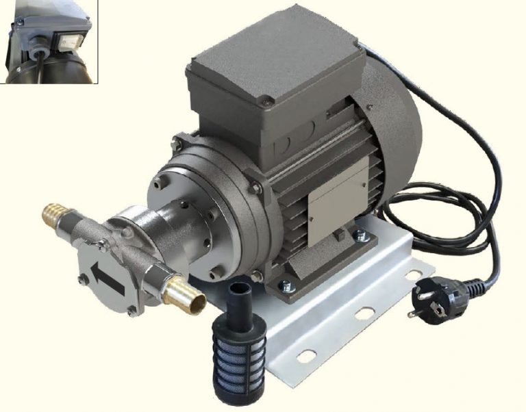 SELF-PRIMING ELECTRIC 220V PUMPS NOT REVERSIBLE IMPELLER for OIL,  WATER-MIXABLE OIL and WASTE OIL -15 L/Min – Maestri srl Officine meccaniche
